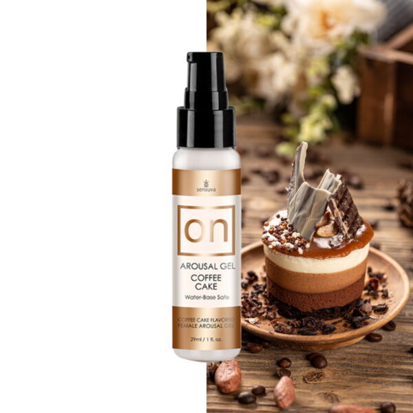 Olio eccitante per lei torta caffè On Arousal Gel Sensuva