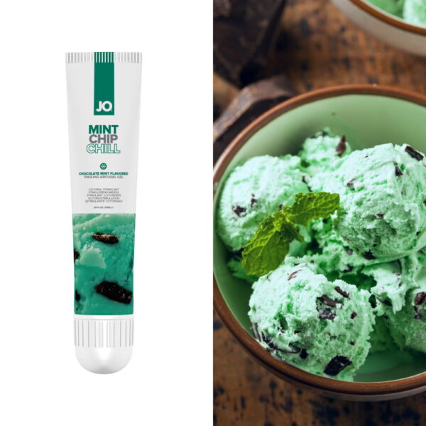 Gel stimolante clitoride menta cioccolato effetto freddo System Jo