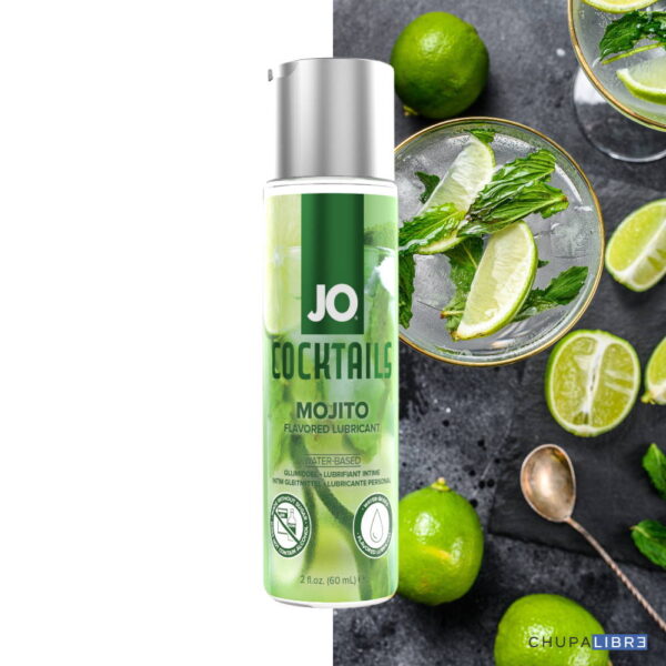 Lubrificante commestibile aroma cocktail mojito System Jo